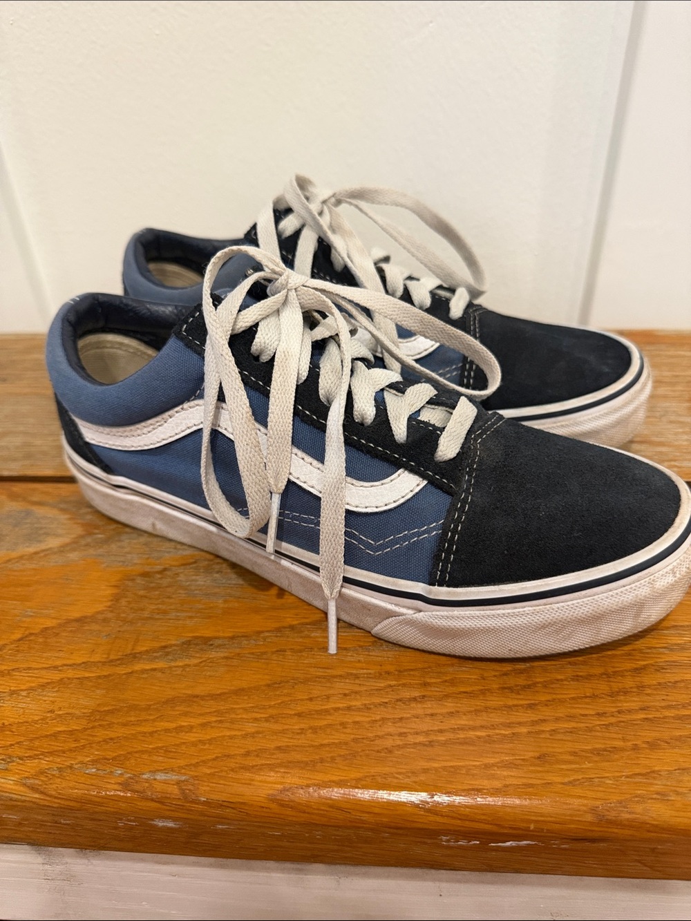 Vans Old Skool Suede Two Tone Sneakers Size 7